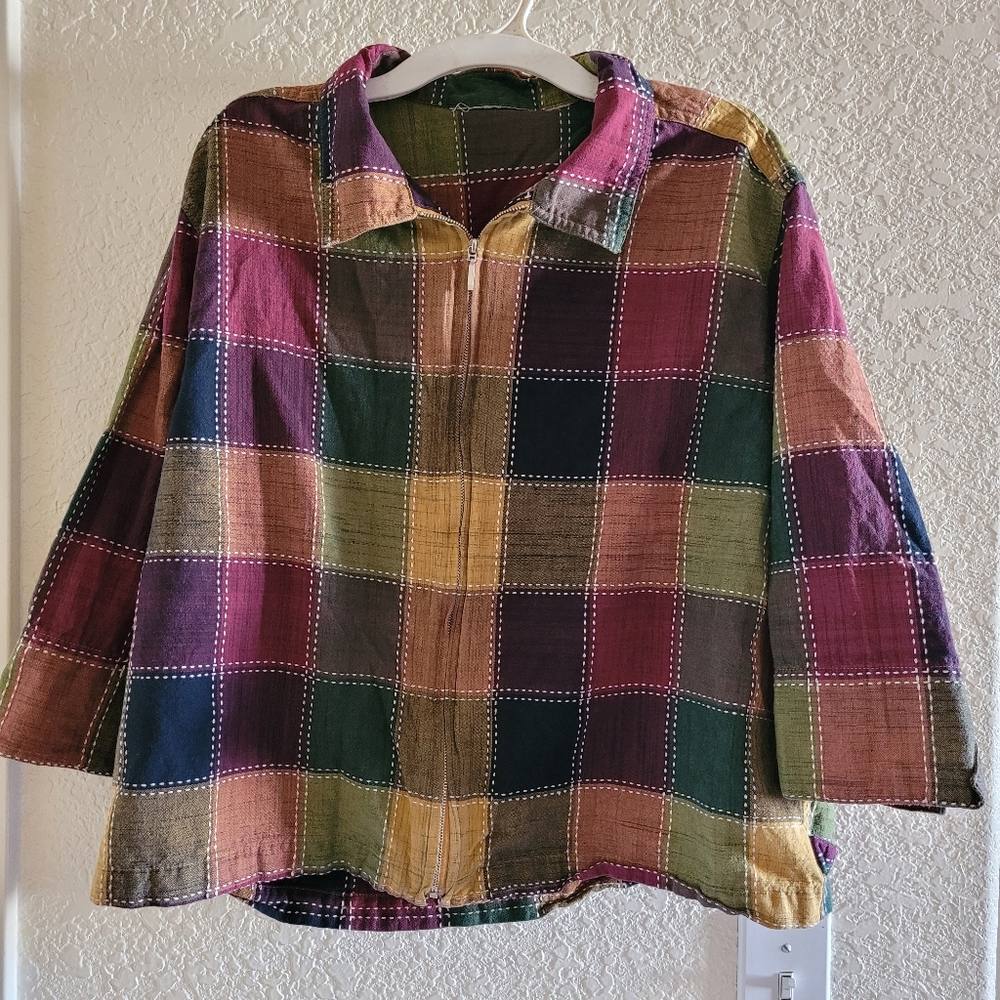 Vintage Patchwork Top - image 5